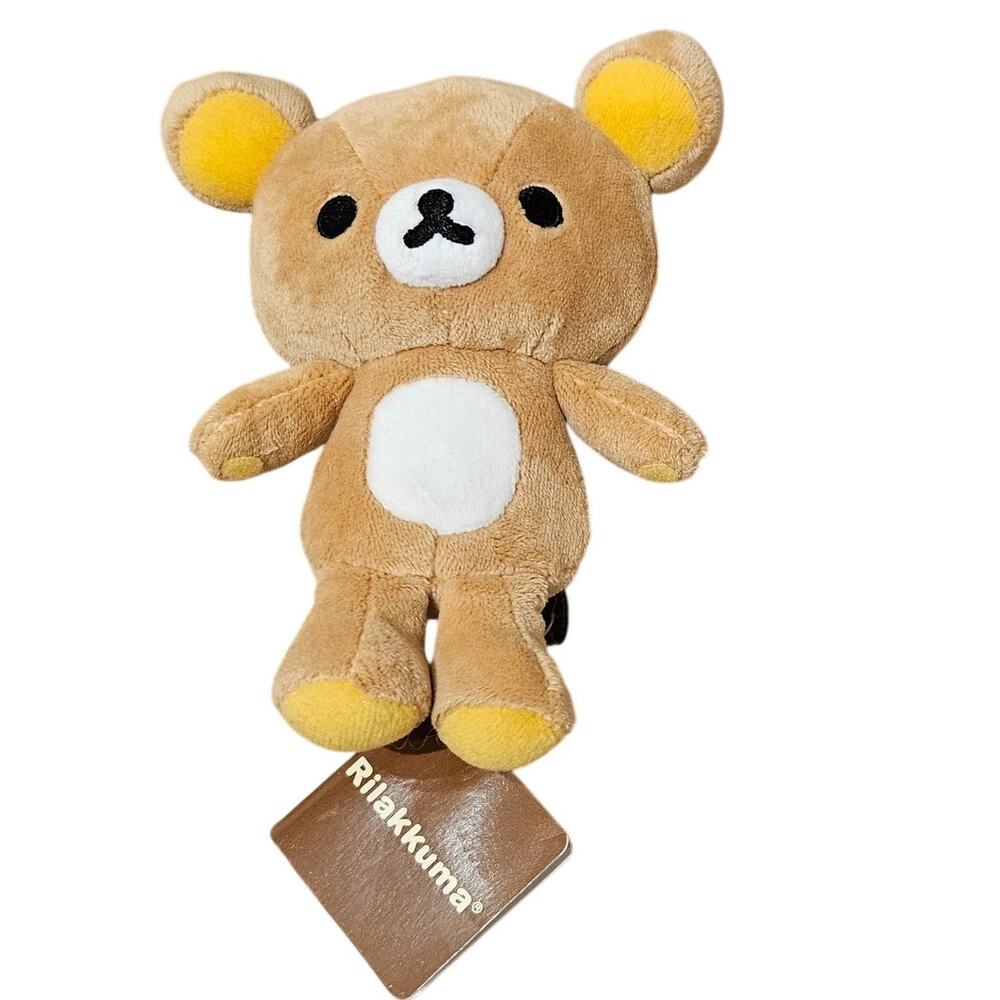 San-X Rilakkuma 6" Stuffed Plush Toy NWT